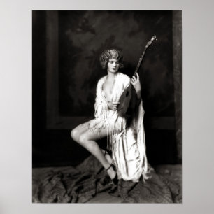 Póster Early 1900s French postcard