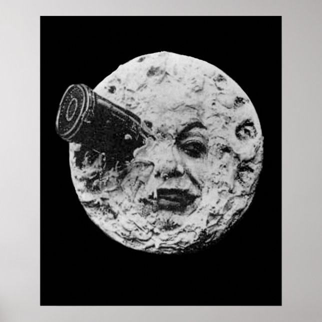 Póster EARLY CINEMA A Trip to the Moon By Georges Melies  (Frente)