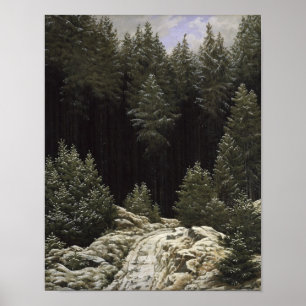 Póster Early Snow, c.1828