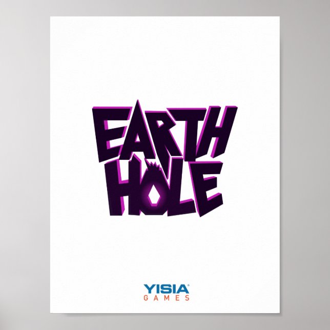 Póster Earth Hole (Frente)