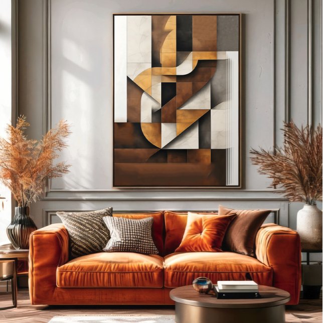 Póster Earth Tones and Collage (Subido por el creador)