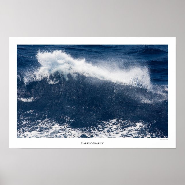 Póster Earthography Oceana 6195 (Frente)