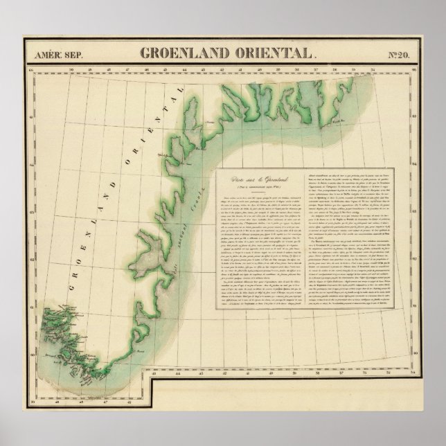 Póster East Greenland 20 (Frente)