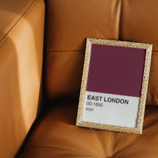 Póster East London Iron - Ancho completo