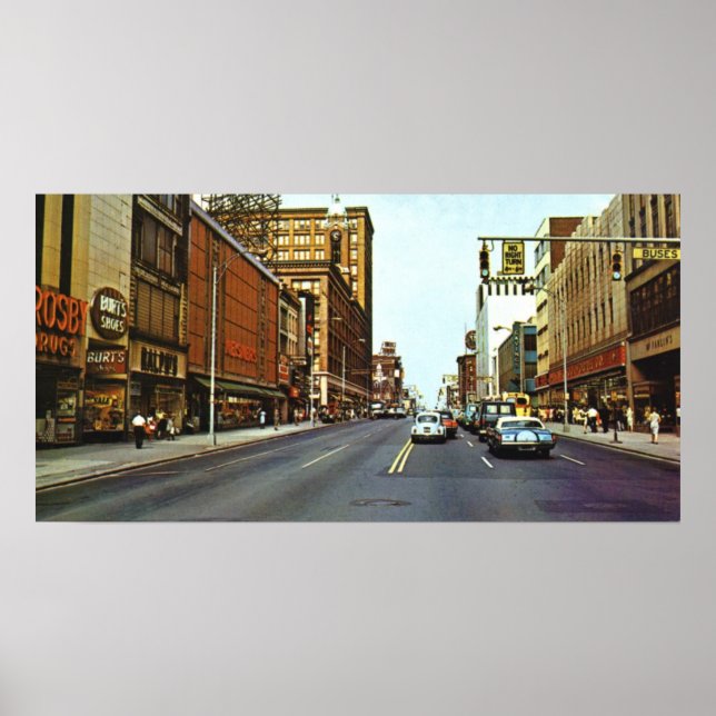 Póster East Main Street 1960 (Frente)