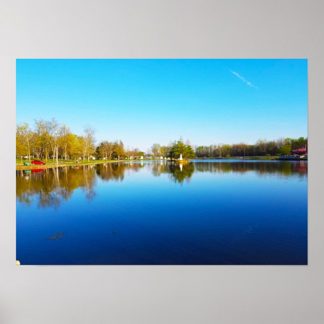 Póster East Side Lake Reflection (Frente)