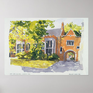 Póster East Side Old Hall Lincoln's Inn 1983
