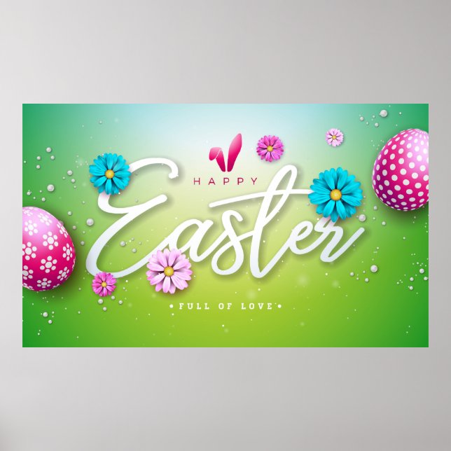 Póster Easter Banner (Frente)