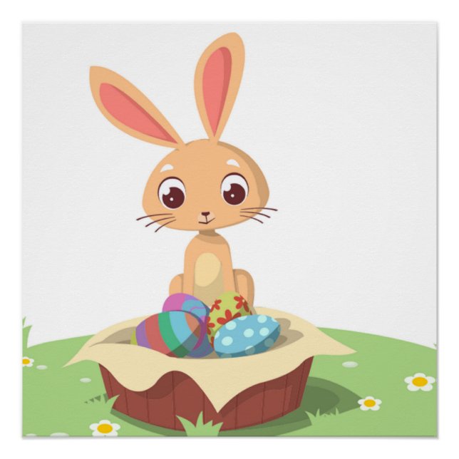 PÓSTER EASTER BUNNY (Anverso)