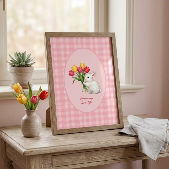 Póster Easter Bunny Sketch Print - Rabbit Wall Art (Subido por el creador)
