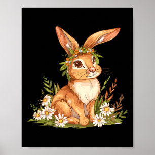 Póster Easter Eostre Pagan Witchcraft Spring Ostara