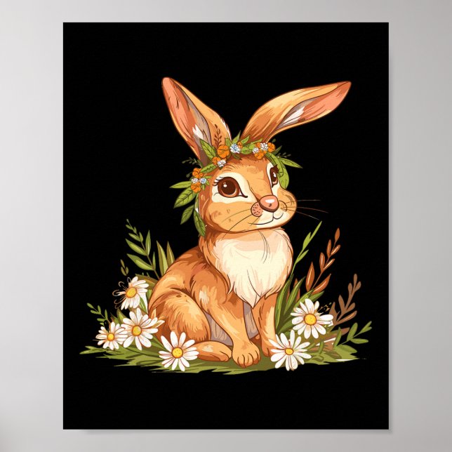 Póster Easter Eostre Pagan Witchcraft Spring Ostara (Frente)