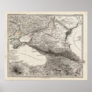 Póster Eastern Europe, Russia, Turkey