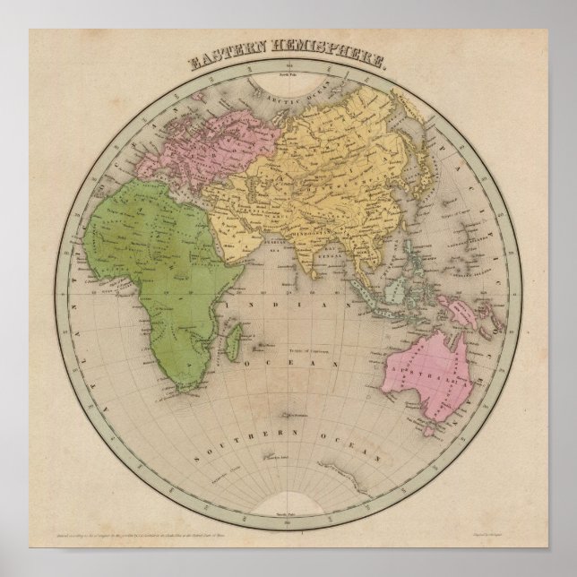 Póster Eastern Hemisphere 7 (Frente)