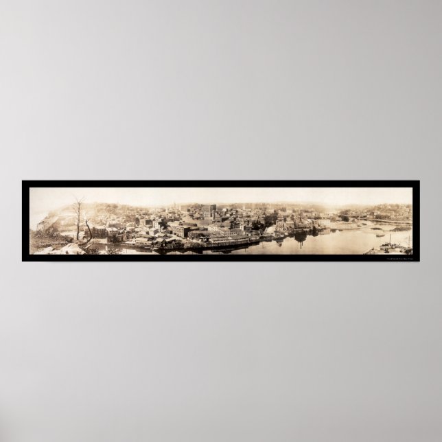 Póster Easton, Pennsylvania Photo 1913 (Frente)