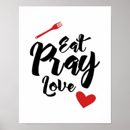 Póster Eat Pray Love - Kitchen - Poster