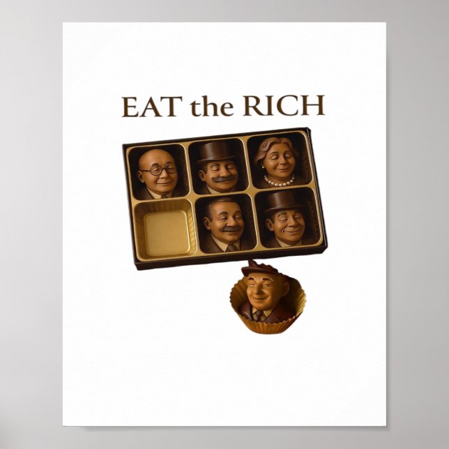 Póster Eat The Rich Classic (Frente)