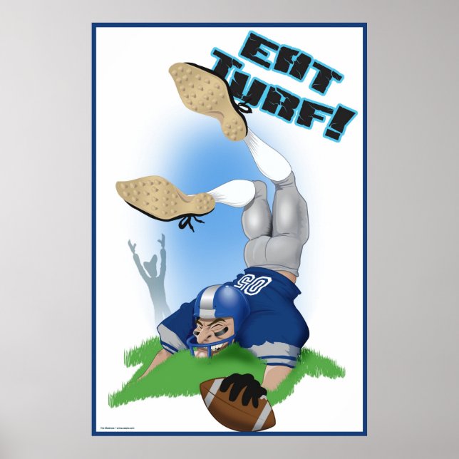 PÓSTER EAT TURF! (Frente)