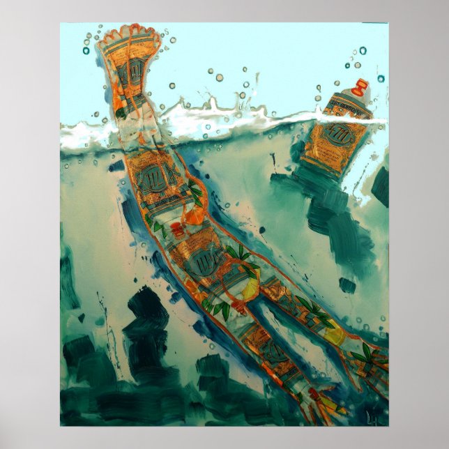 Póster Eau de Colonia (Frente)