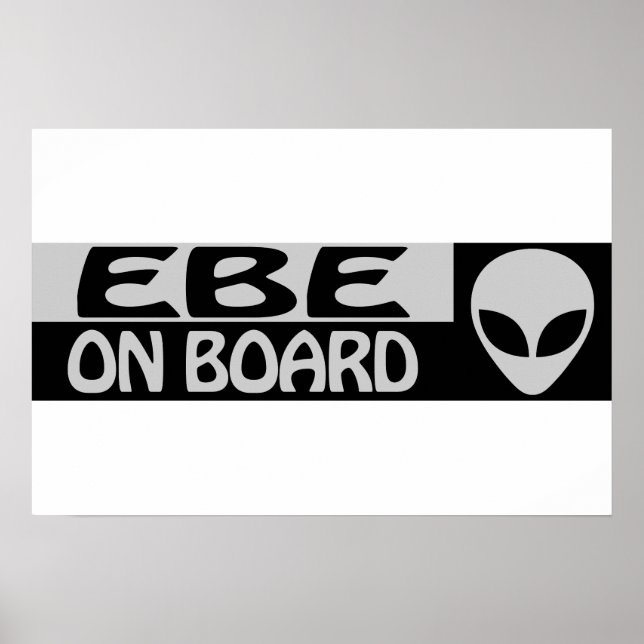 PÓSTER EBE A BORDO (Frente)