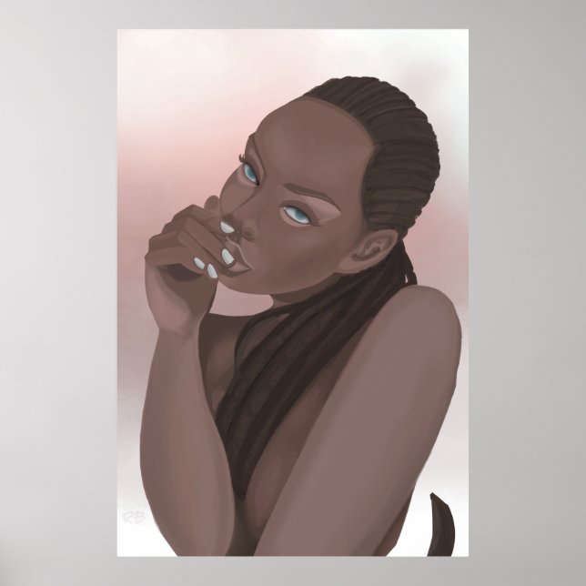 Póster Ebony Bliss (Frente)