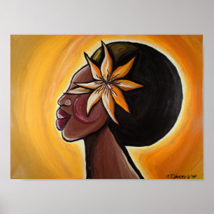 Póster Ebony Poster