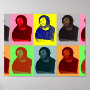 Póster Ecce Homo - Estilo Pop Art