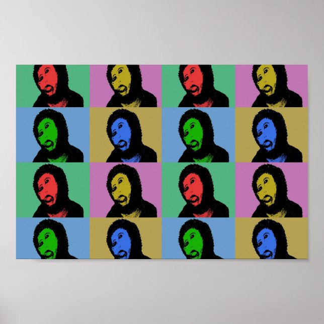 Póster Ecce homo pop art (Frente)