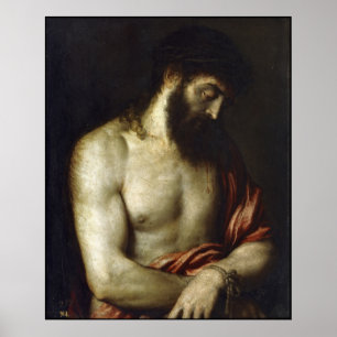 Póster Ecce Homo - Tiziano - 1547