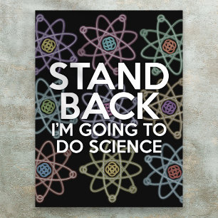 PÓSTER ÉCHATE PARA ATRÁS VOY A HACER CIENCIA