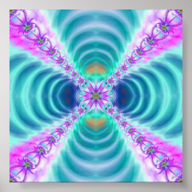 Póster Echo Of Colors Poster Print (Frente)