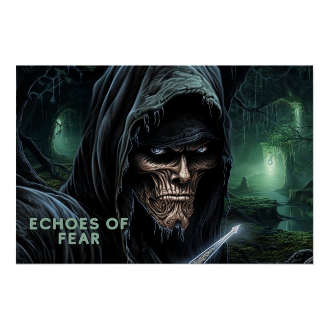 Poster Echoes of Fear (Anverso)