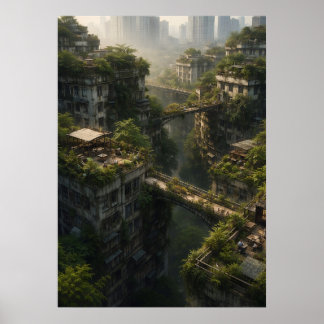 Póster Echoes of the Green Canopy