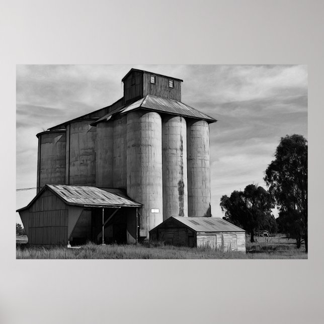 Póster Echoes of the Harvest (Frente)