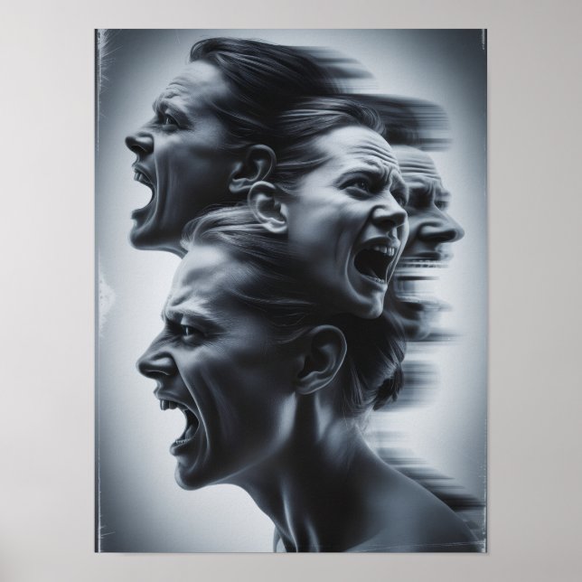 Póster Echoes of the Mind (Frente)