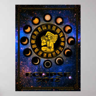 Póster Eclipse 2012 por Garret Moore
