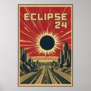 Póster Eclipse 24 Ciudad de la propaganda