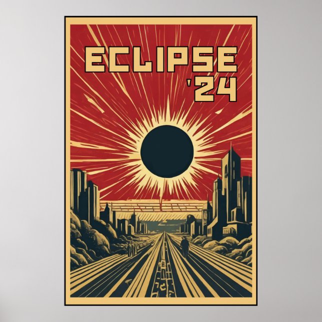 Póster Eclipse 24 Ciudad de la propaganda (Frente)