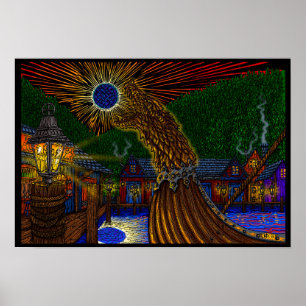 Póster Eclipse de Dockside- Poster