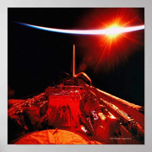 Póster Eclipse from Space (Frente)