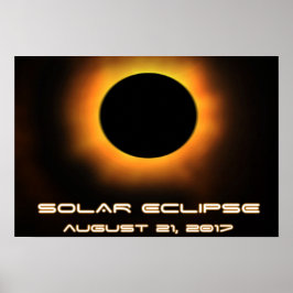 Póster Eclipse solar