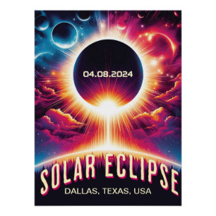 Póster Eclipse solar