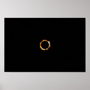 Póster Eclipse solar