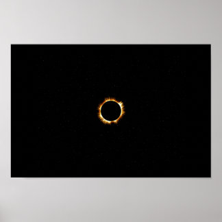 Póster Eclipse solar
