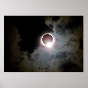 Póster Eclipse solar 21 de agosto de 2017