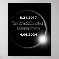 Eclipse solar con doble fecha 2024 & 2017