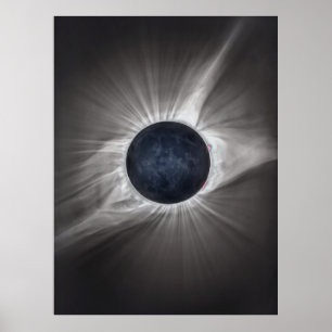 Póster Eclipse solar total