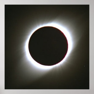 Póster Eclipse solar total de 1995