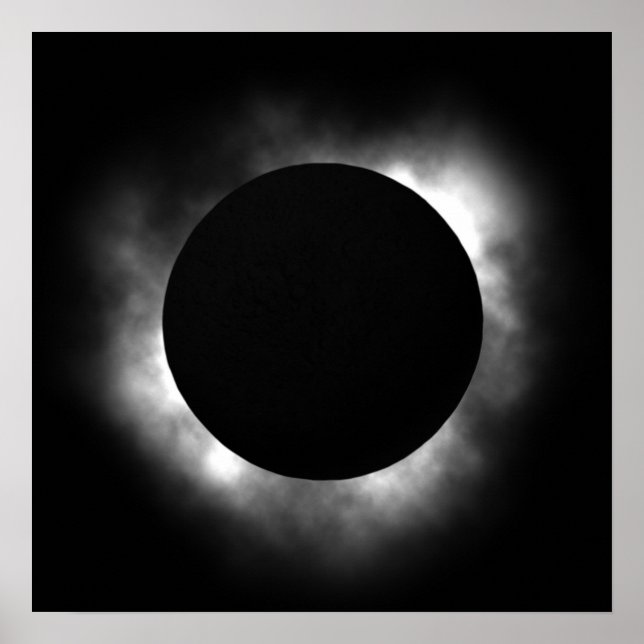 Póster Eclipse total (Frente)