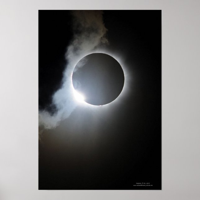 Póster Eclipse total (Frente)